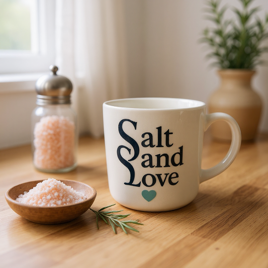 Salt Sand Love Coastal Ceramic Mug