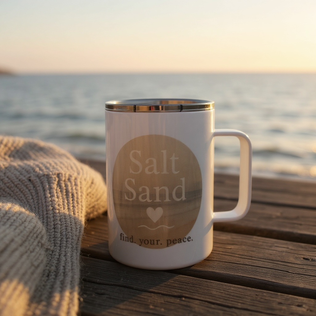 Salt Sand Love Coastal Mug